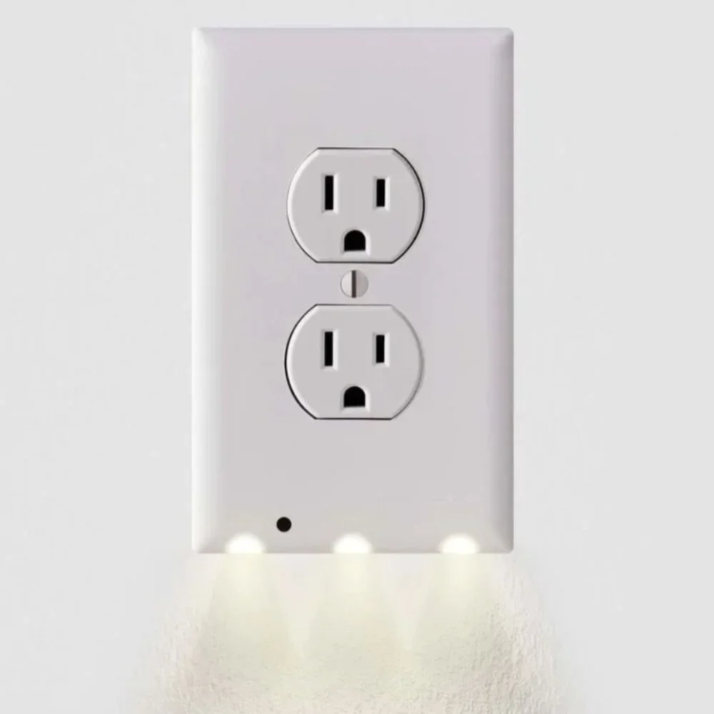HelloLight Nightlight Wall Light Hello Light Night Light LED Duplex White